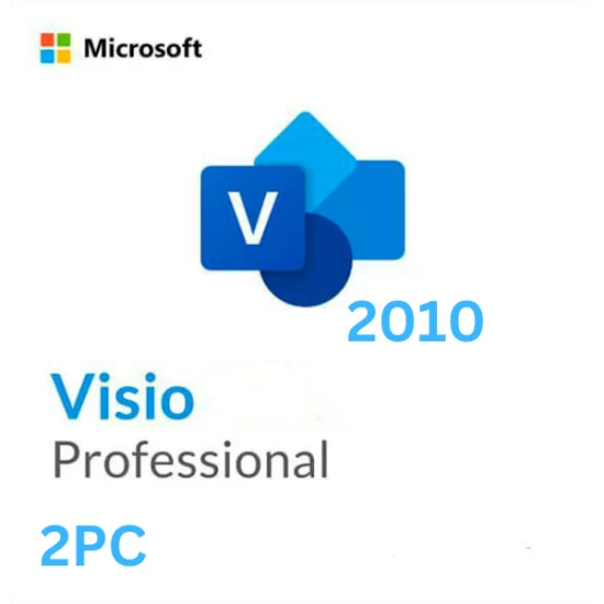 Visio 2010 Professional 2PC [Retail Online]